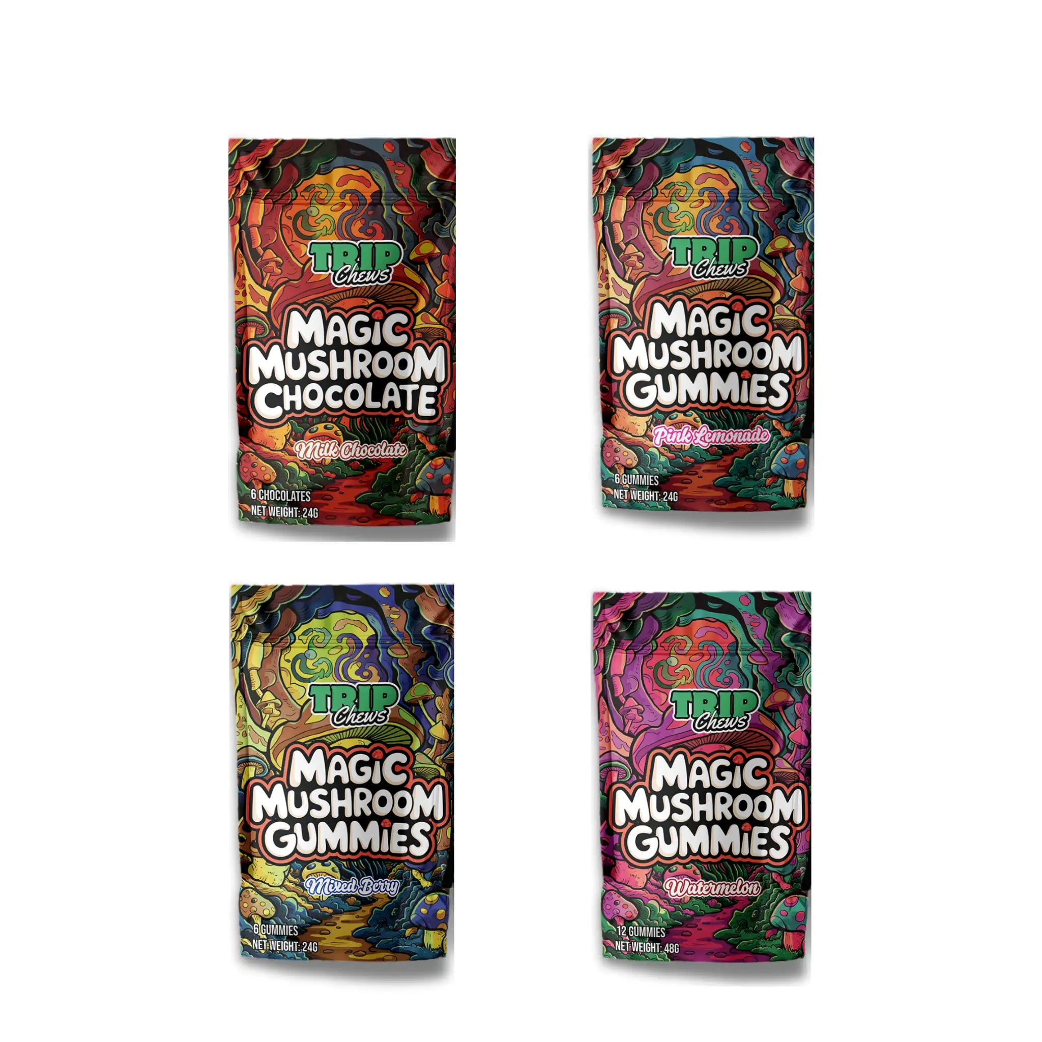 muscimol isolate trip chews magic mushroom gummies