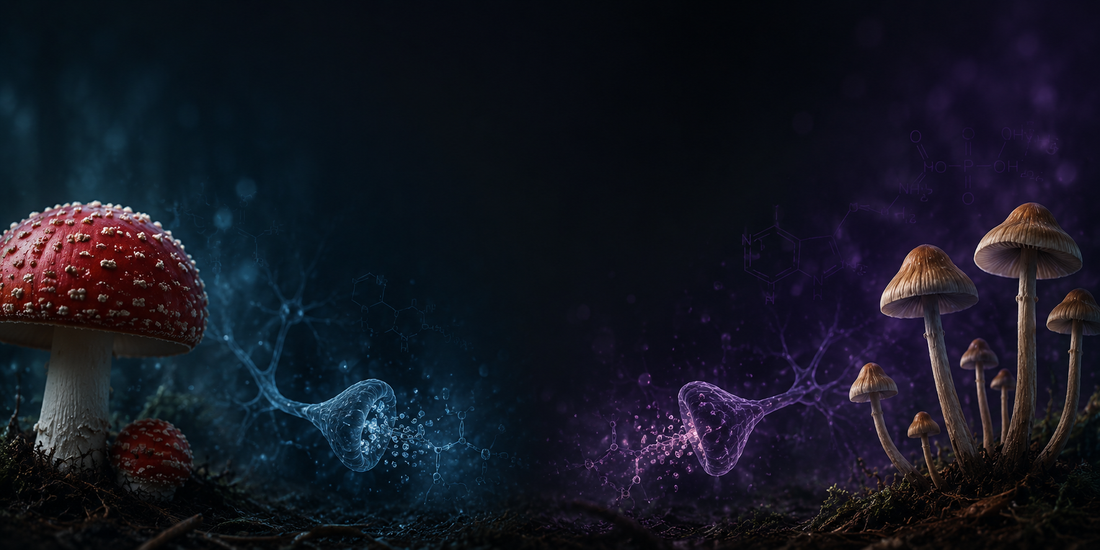 Muscimol vs Psilocybin