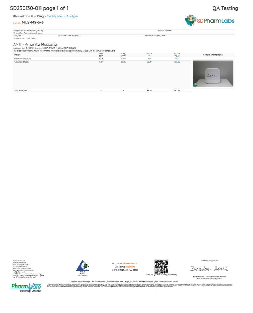High-Purity Muscimol
