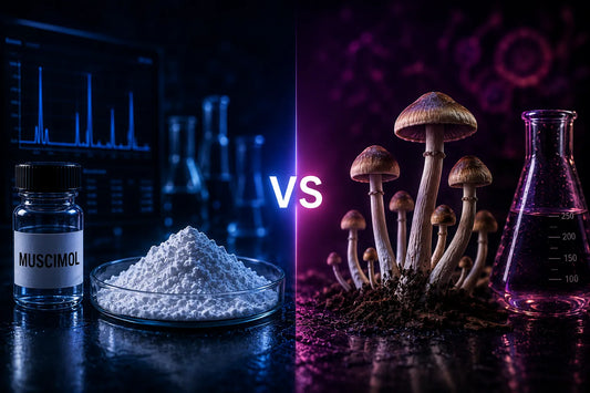Muscimol vs Psilocybin